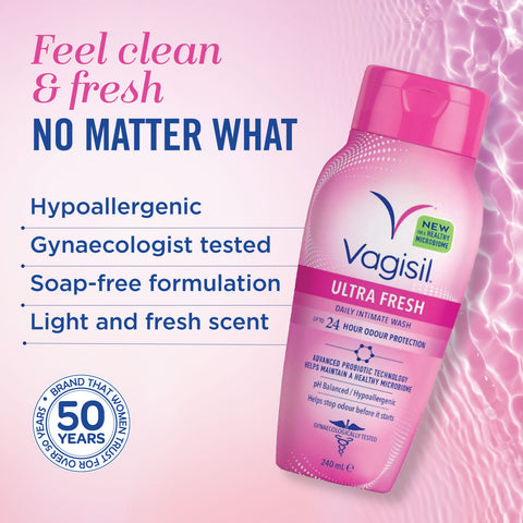 Vagisil® Ultra Fresh Feminine Wash 240ml