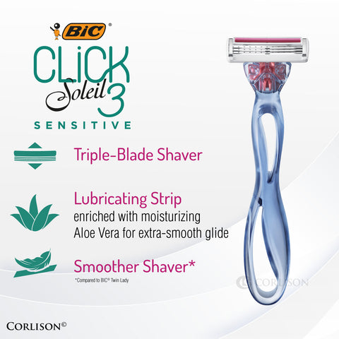 BIC Click Soleil 3 Sensitive Shaver