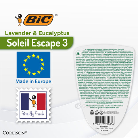 BIC Soleil Escape 3 Lavender & Eucalyptus Shaver