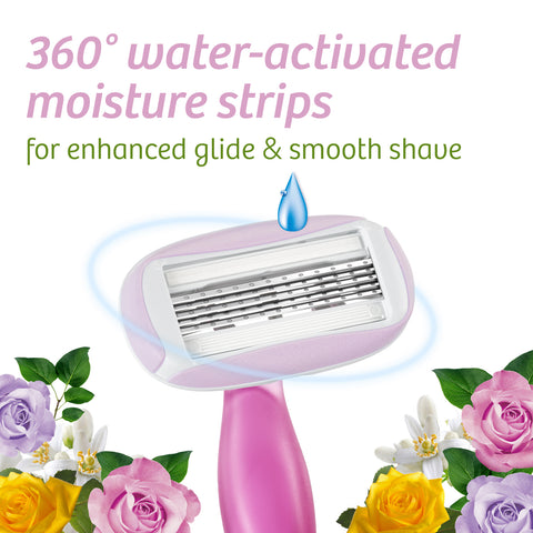 BIC Soleil Escape 5 Rose & Magnolia Shaver