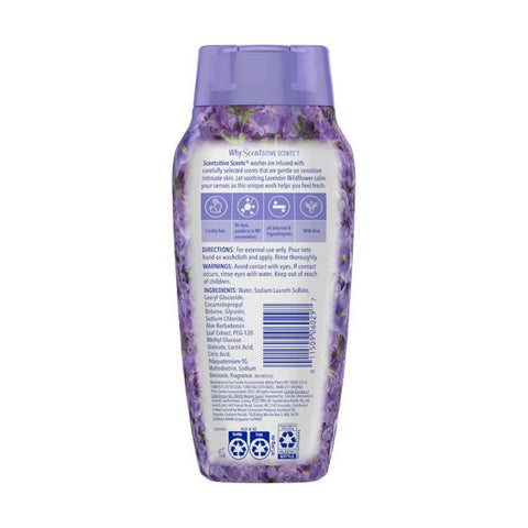 Scentsitive Scents Daily Intimate Wash Lavender Wildflower 354ml