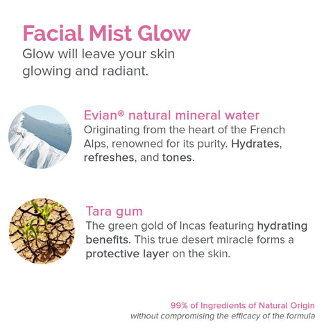 Evian Facial Mist Glow 100ml