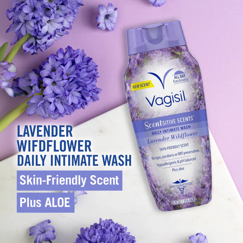 Scentsitive Scents Daily Intimate Wash Lavender Wildflower 354ml