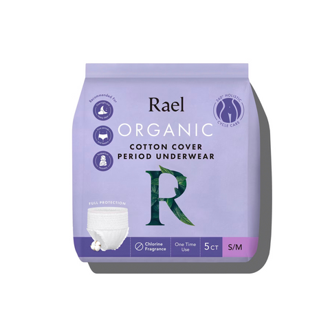 Rael Organic Cotton Period Underwear 5s (S/M)